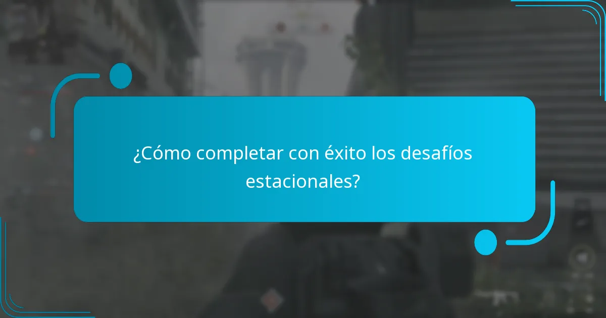 ¿Qué artículos exclusivos se pueden ganar a través de los desafíos estacionales?